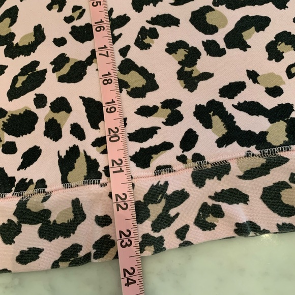 Brunette the Label x Juicy Couture pink leopard print Brunette sweat shirt M|L - Picture 6 of 8